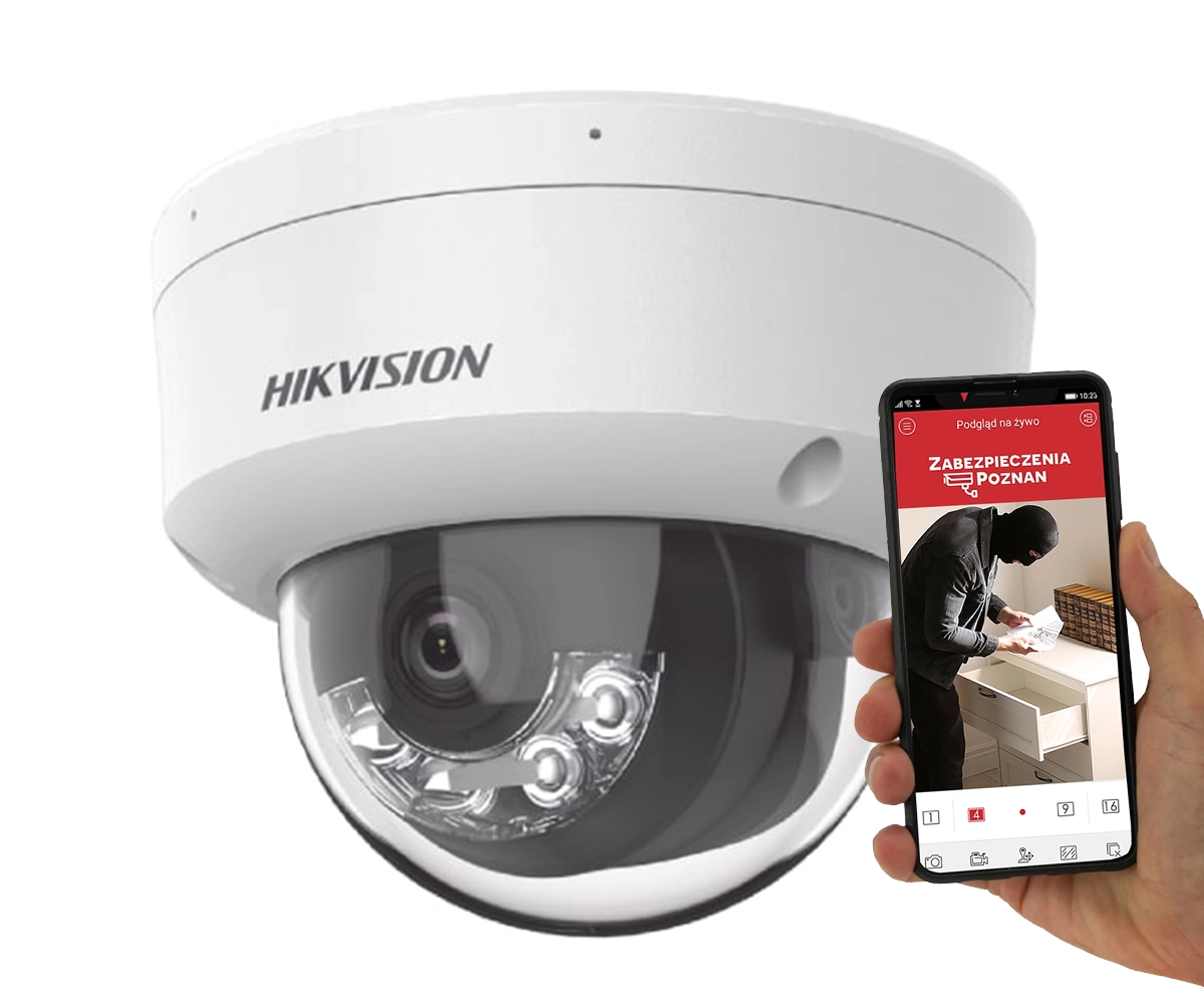 Hikvision DS-2CD2187G2H-LISU(2.8mm)/eF/BLACK 8 MP Smart Hybrid Light with ColorVu Fixed Mini Dome Network Camera - Image 4