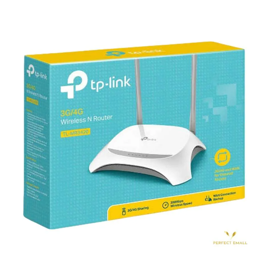 TP-LINK 3G/4G Wireless N Router TL-MR3420 - Image 2