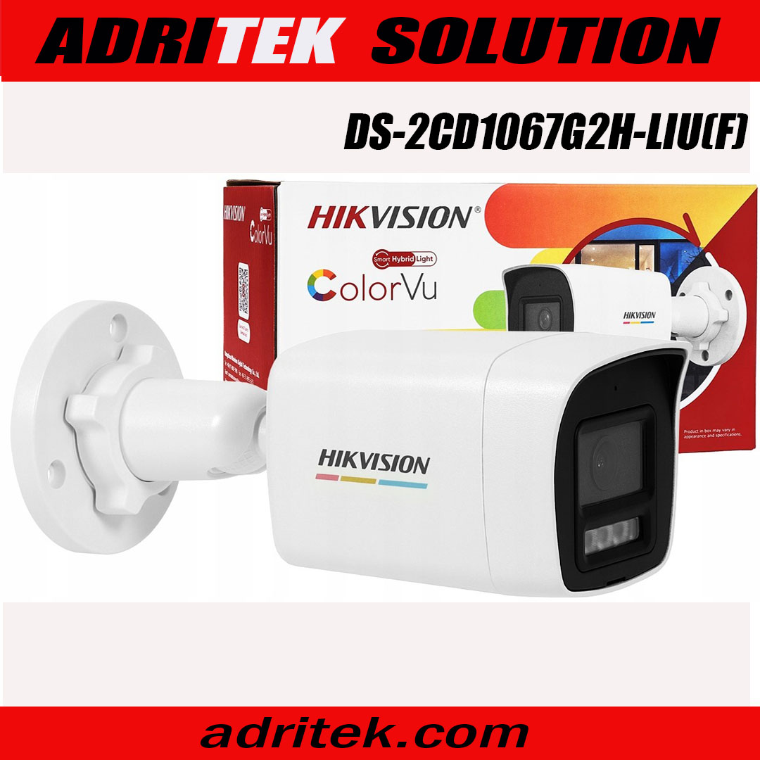 6 MP ColorVu with Smart Hybrid Light Fixed Bullet Network Camera