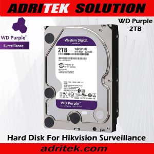 2TB WD Purple Surveillance Hard Disk  DVR NVR