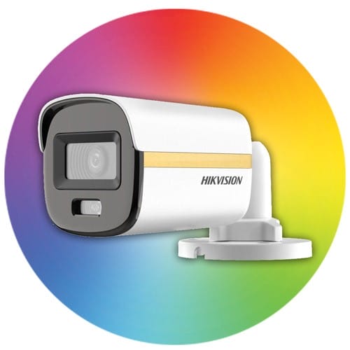 Hikvision 5MP 24Hrs Color Security 4 Camera Advanced Person Detection System - Image 3