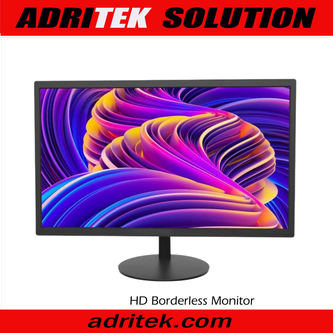 Hikvision DS-D5019S0-1P0 18.5 inch HD Borderless HDMI & VGA