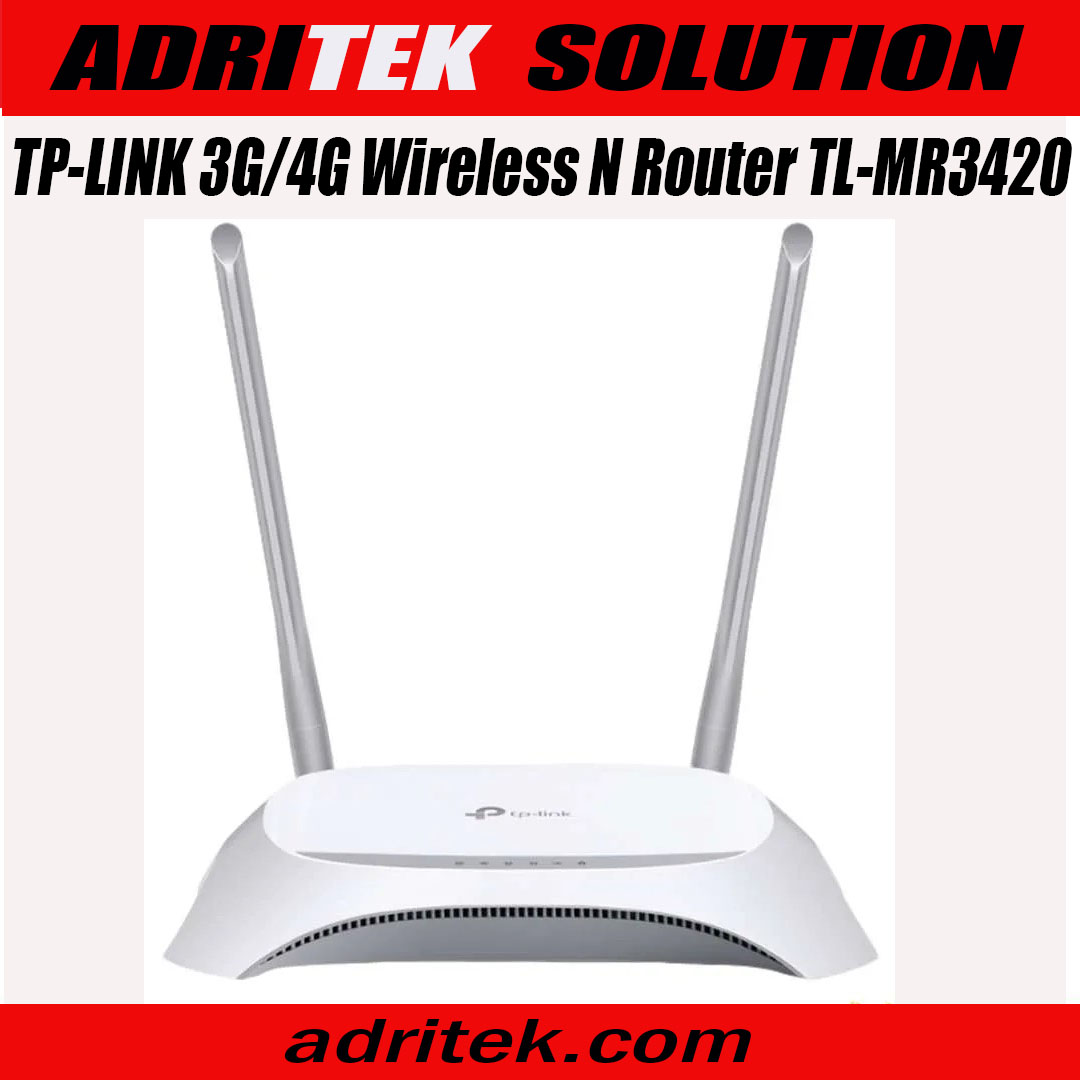 TP-LINK 3G/4G Wireless N Router TL-MR3420